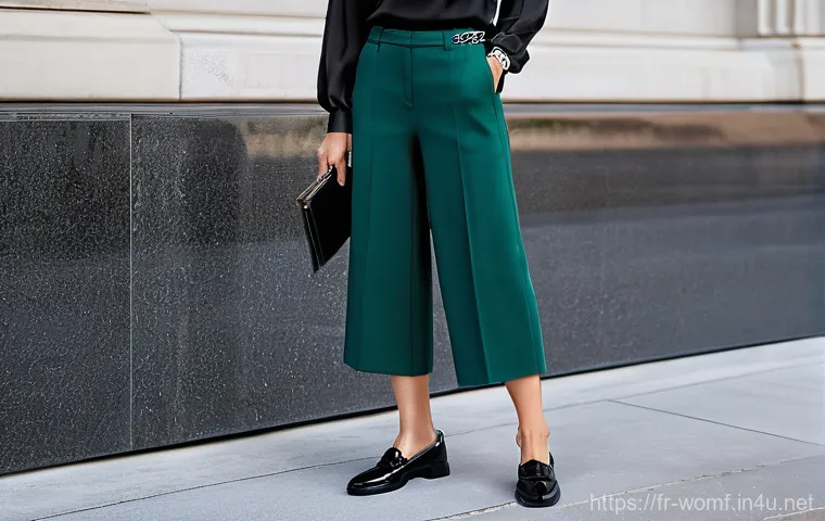 여성용 로퍼 스타일링 - **Prompt:** A stylish young adult woman, exuding effortless confidence, is casually walking down a s...