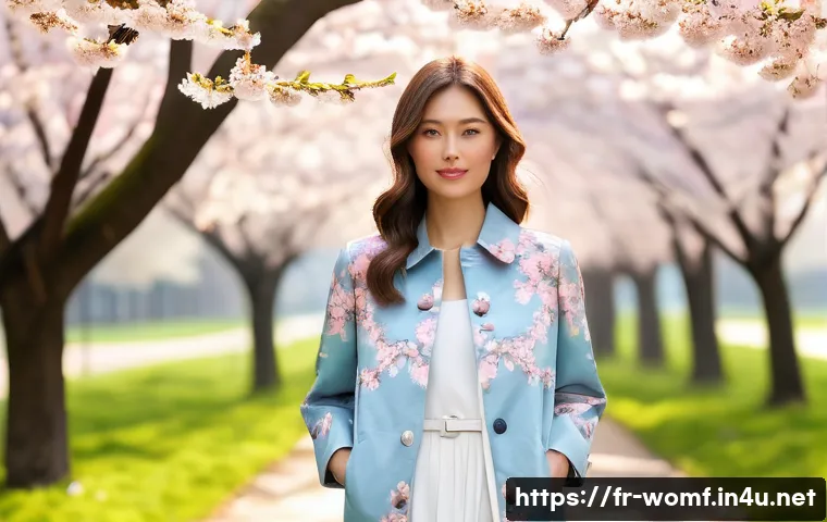 봄철 여성 재킷 스타일 관련 이미지 2